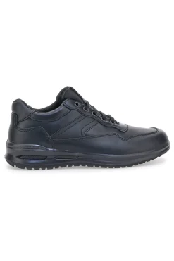 Sneakers nere in vera pelle con fondo rialzato Marco Brandi 308