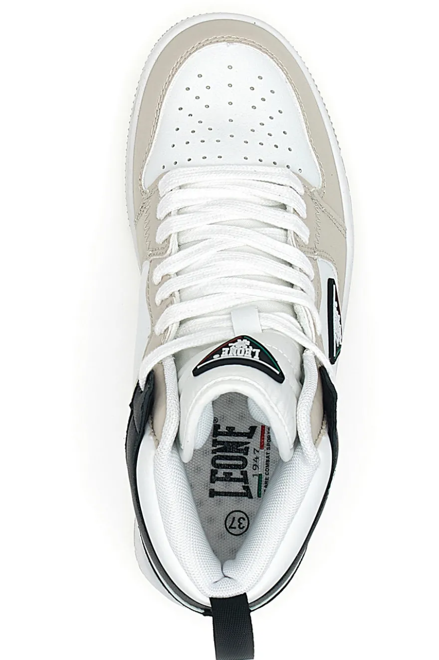 Sneakers nere mid casual Leone W075S9