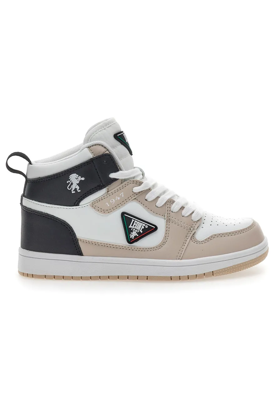 Sneakers nere mid casual Leone W075S9