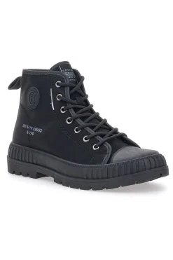 Sneakers nere mid-cut con lacci COTTON BELT AMM421A32