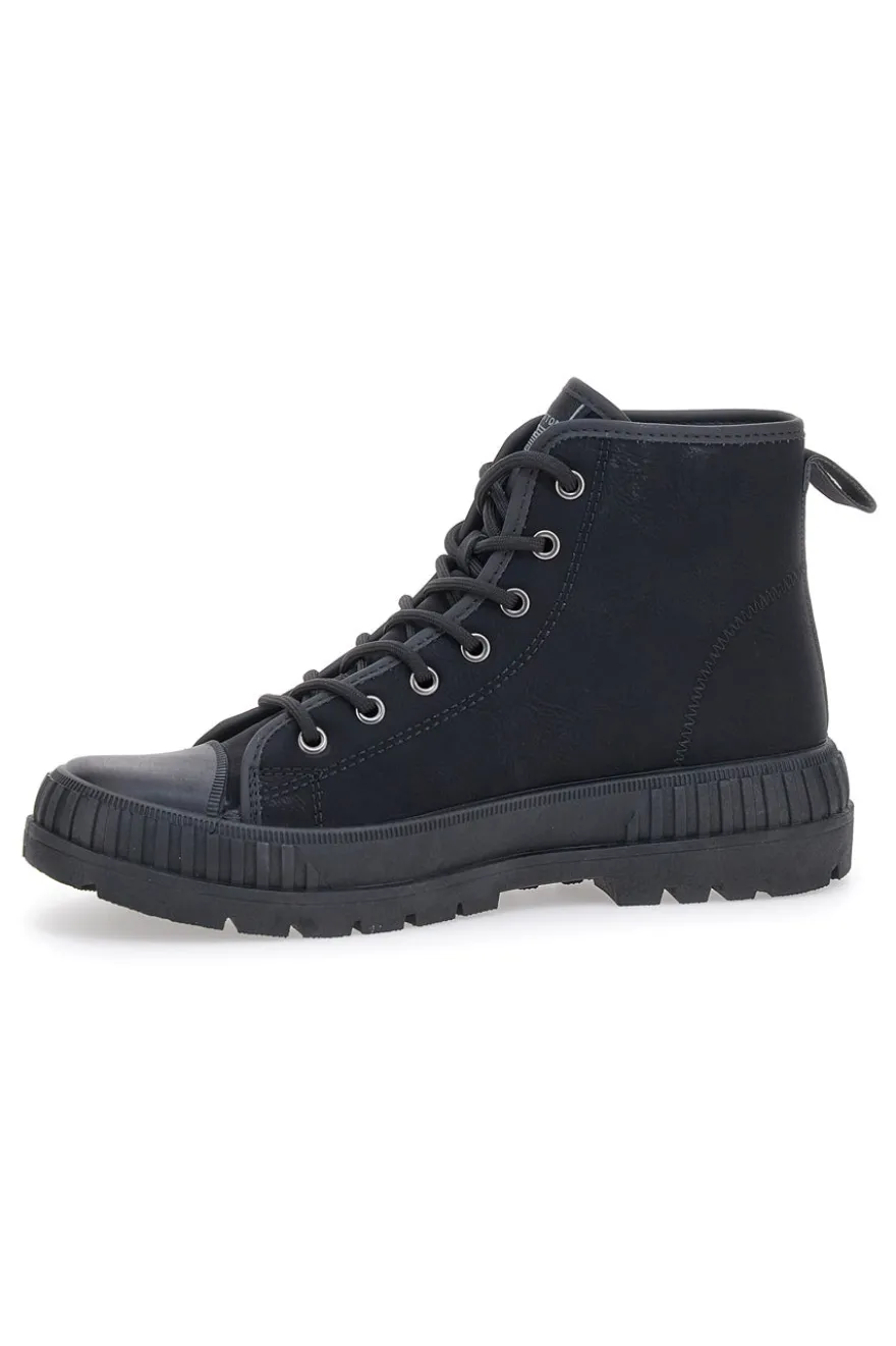 Sneakers nere mid-cut con lacci COTTON BELT AMM421A32