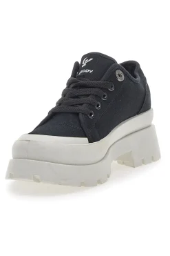 Sneakers Nere Platform da Donna Freddy 7603
