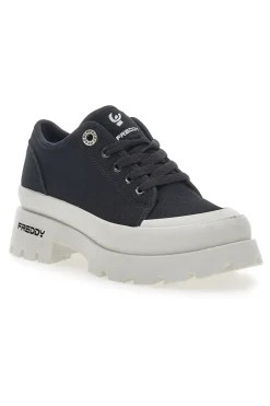 Sneakers Nere Platform da Donna Freddy 7603