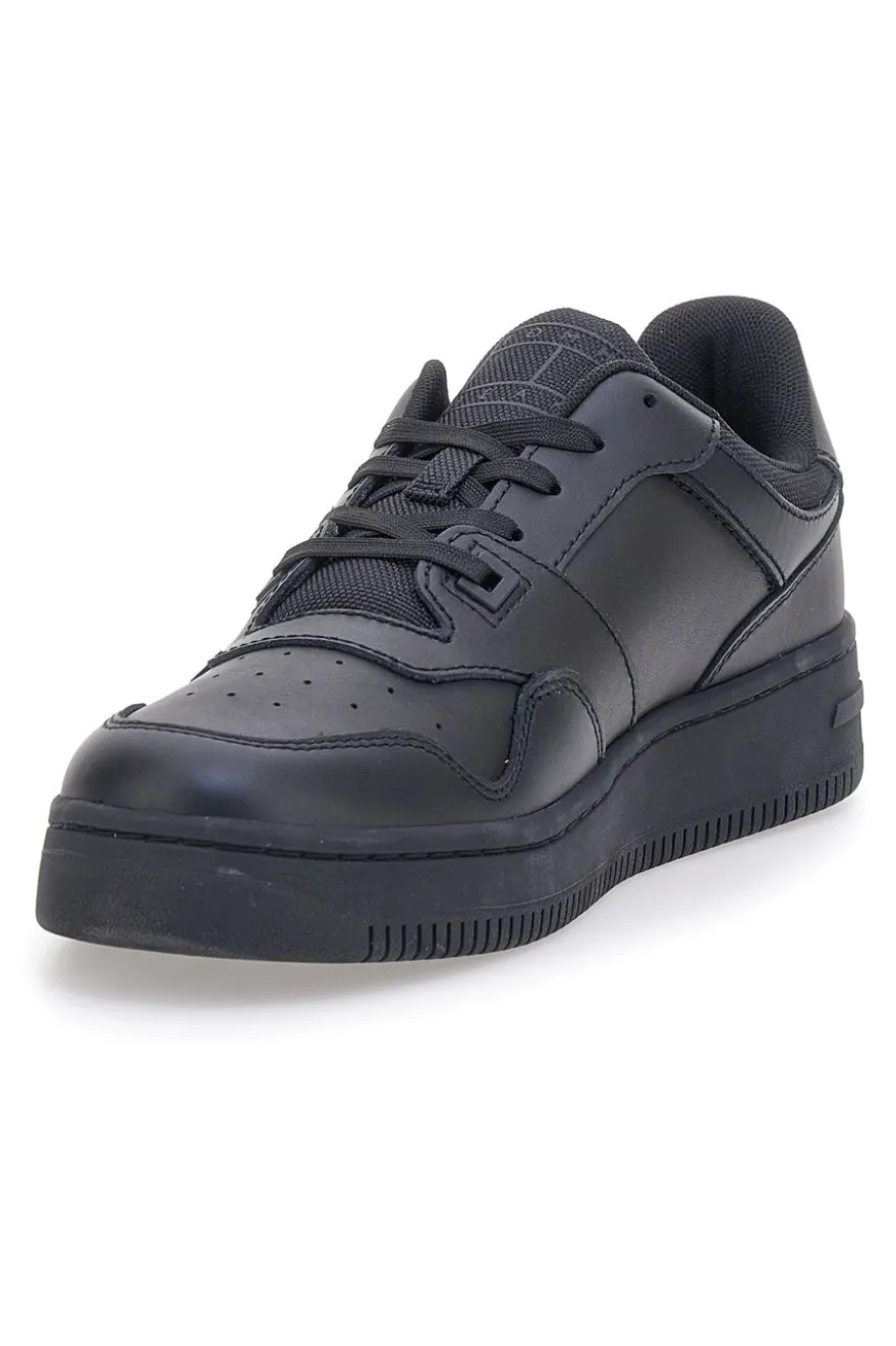 Sneakers nere retro basket in pelle Tommy jeans