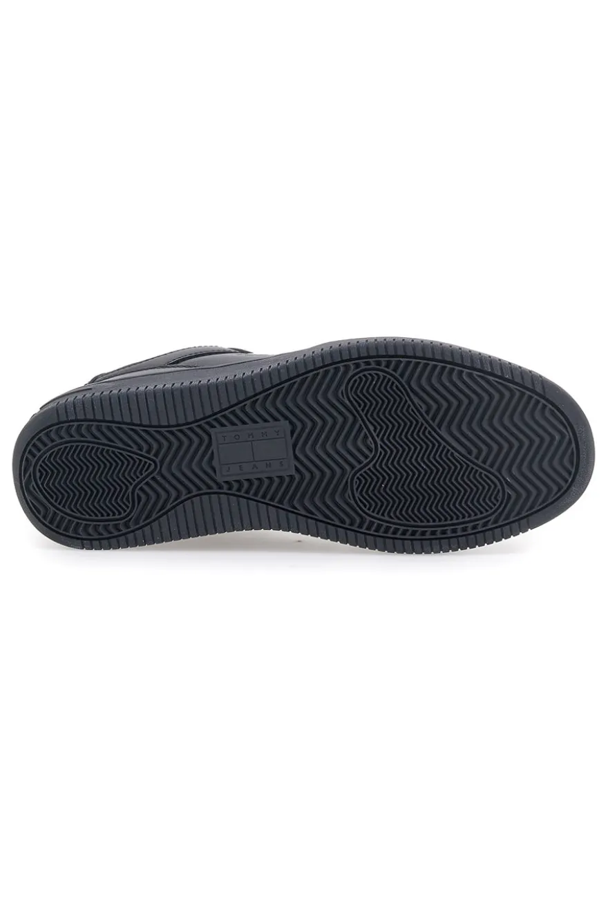 Sneakers nere retro basket in pelle Tommy jeans