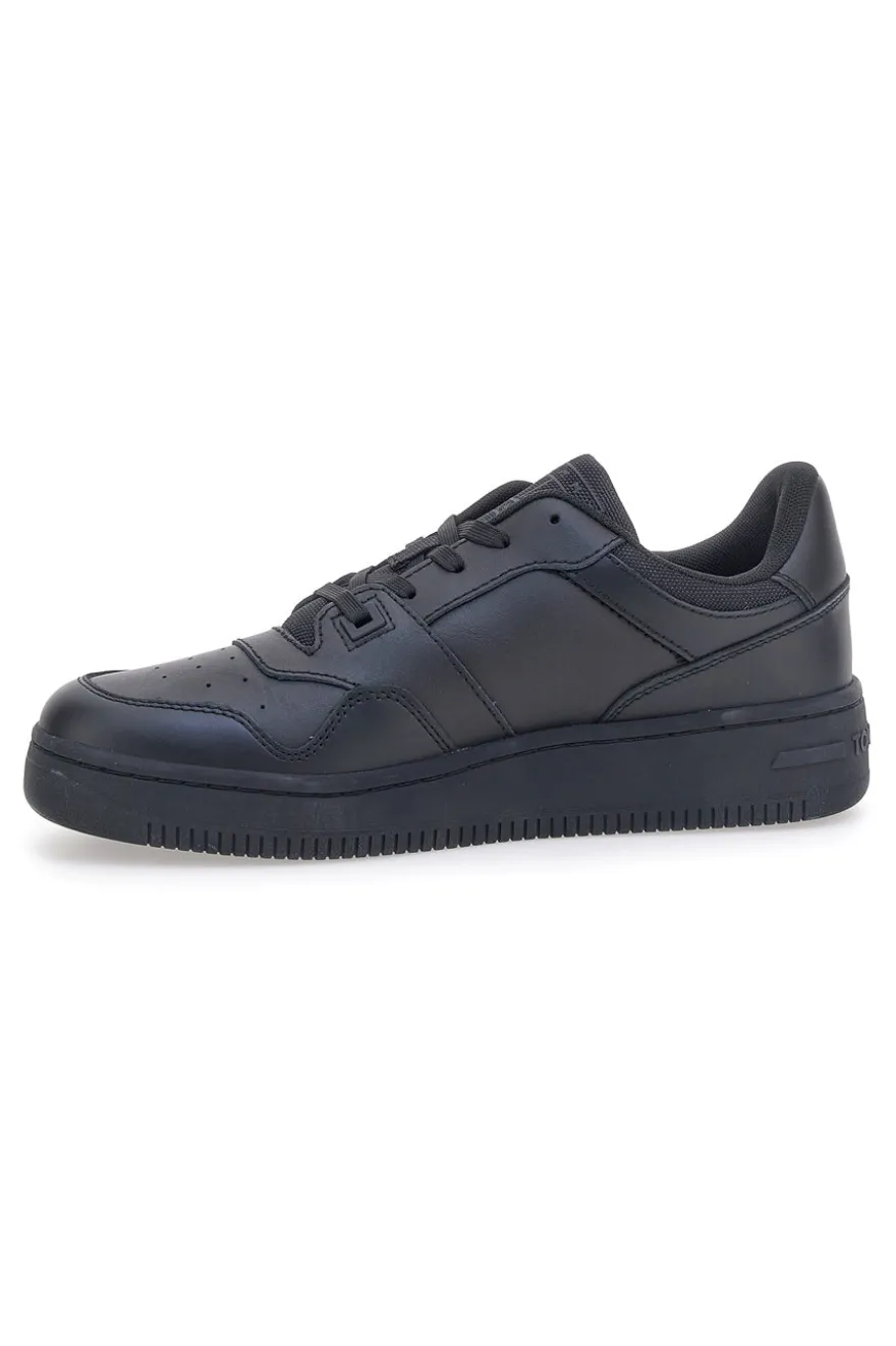 Sneakers nere retro basket in pelle Tommy jeans