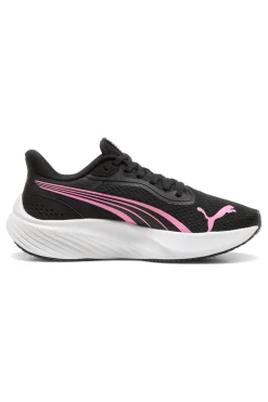 Sneakers nere rosa e bianche in mesh Puma Pounce Lite Jr