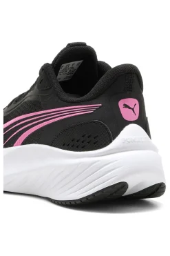 Sneakers nere rosa e bianche in mesh Puma Pounce Lite Jr