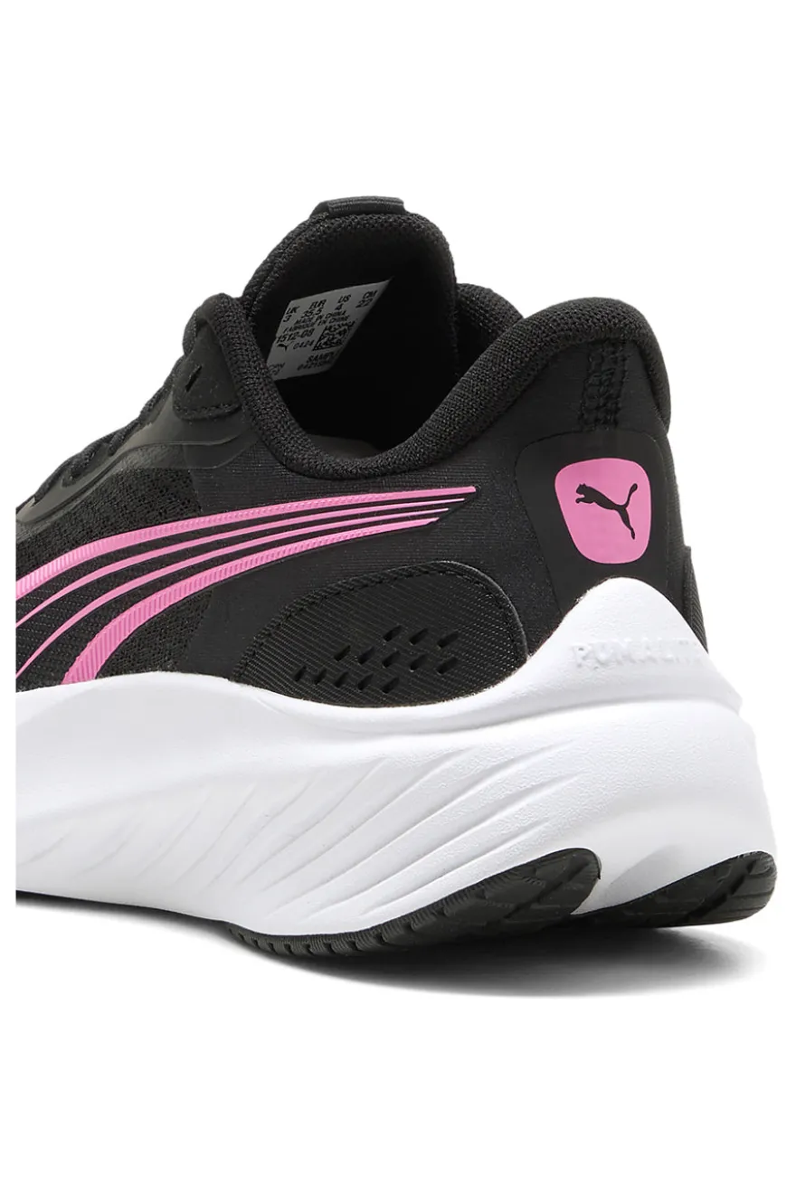 Sneakers nere rosa e bianche in mesh Puma Pounce Lite Jr