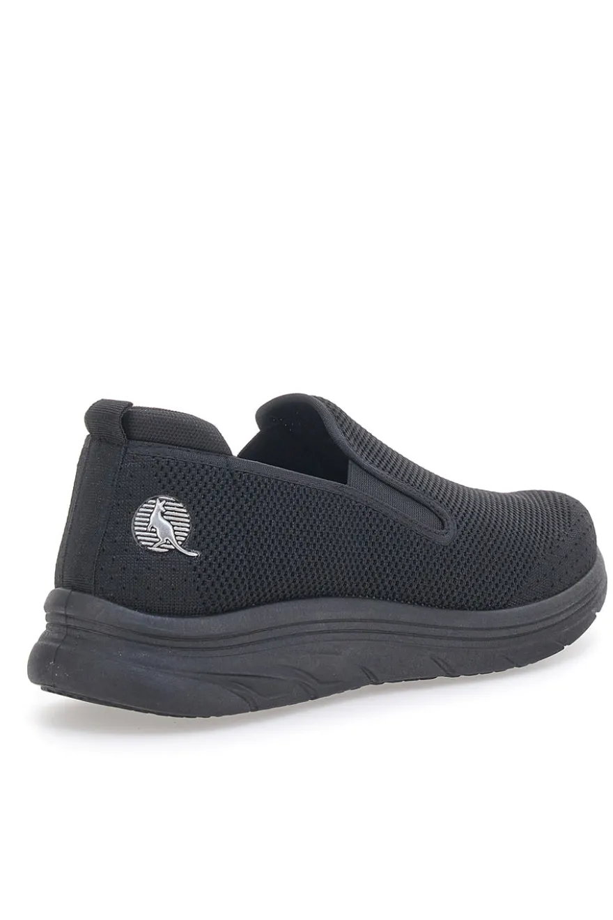 Sneakers Nere Slip On con Tomaia in Mesh CANGURO CA1232