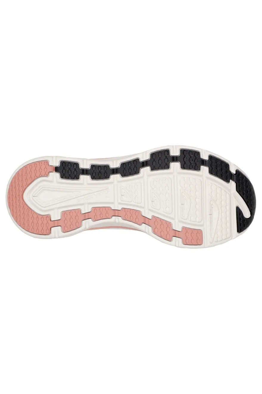 Sneakers nere slip-on con mesh glitter e soletta memory foam Skechers D'LUX Walker Let It Glow