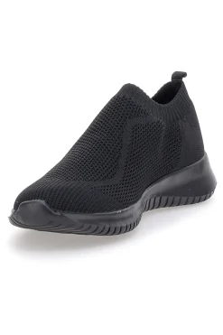 Sneakers Nere Slip-On In Mesh W Max 400
