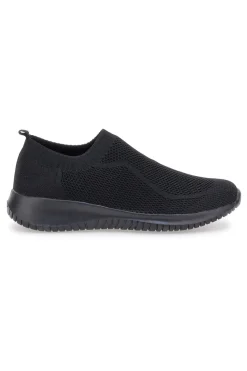 Sneakers Nere Slip-On In Mesh W Max 400