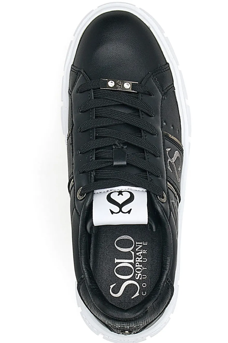 Sneakers Nere Solo Soprani Star Lh Pu