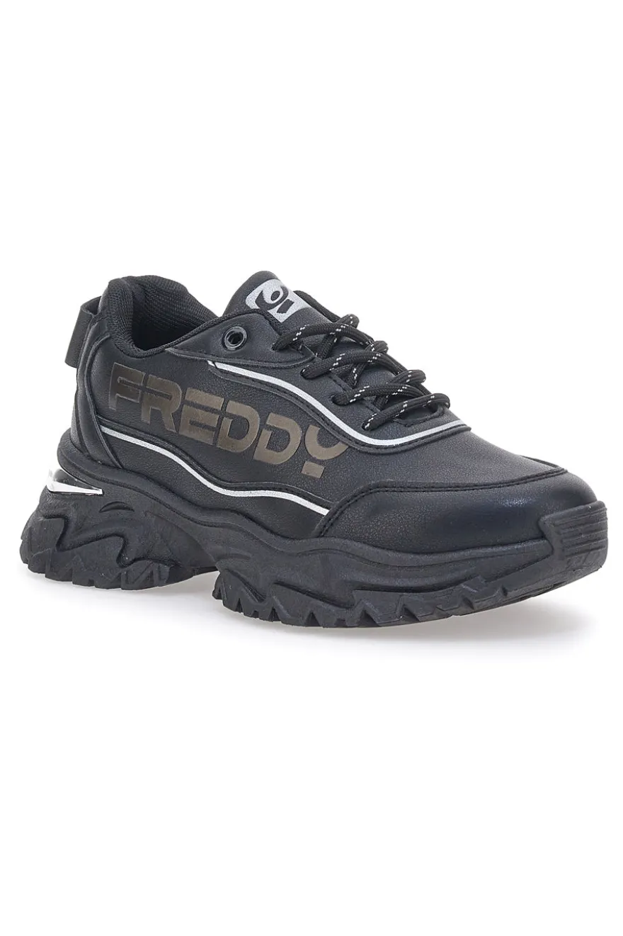 Sneakers Nere Sportive Freddy 7564