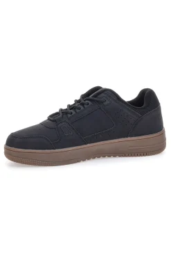 Sneakers nere stile basket con suola marrone Champion RD18 Low Cord