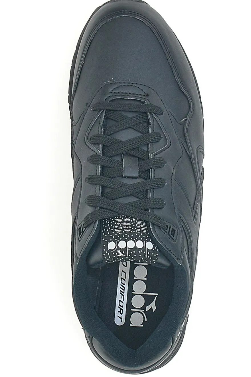 Sneakers nere tomaia liscia Diadora N 92 L