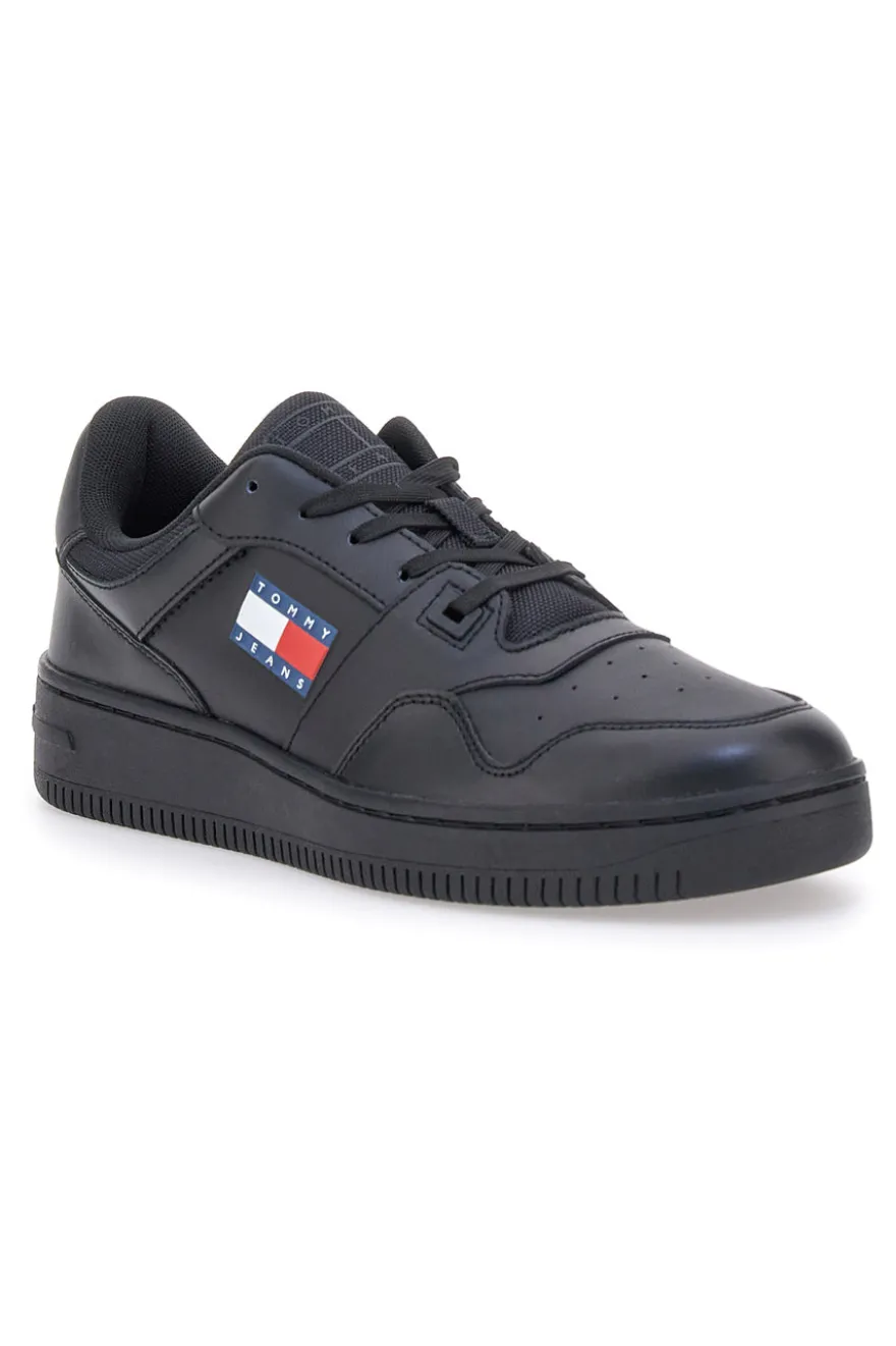 Sneakers Nere TOMMY HILFIGER RETRO BASKET ESS