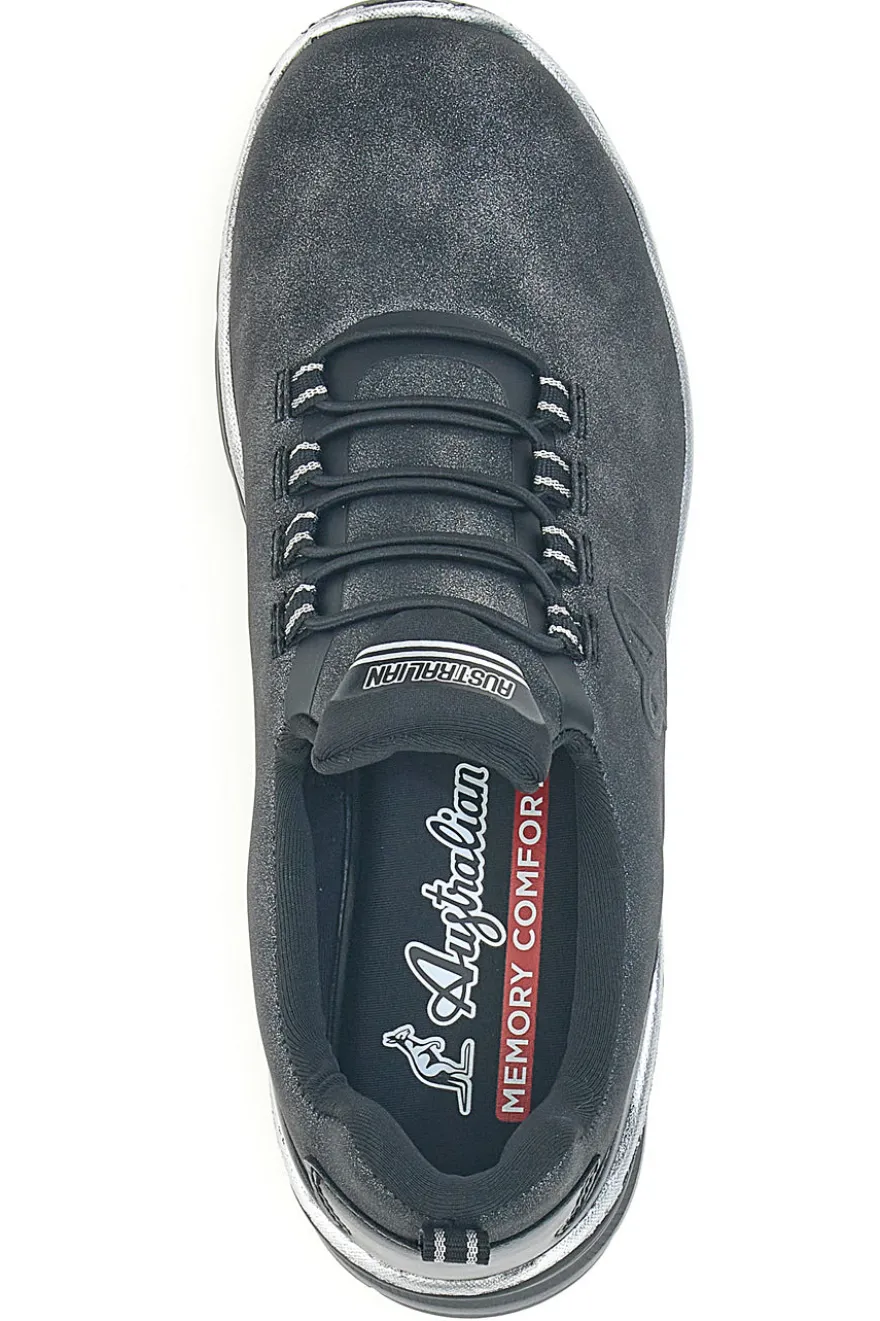 Sneakers nere traspiranti con memory comfort e lacci elasticizzati Australian AU52W511