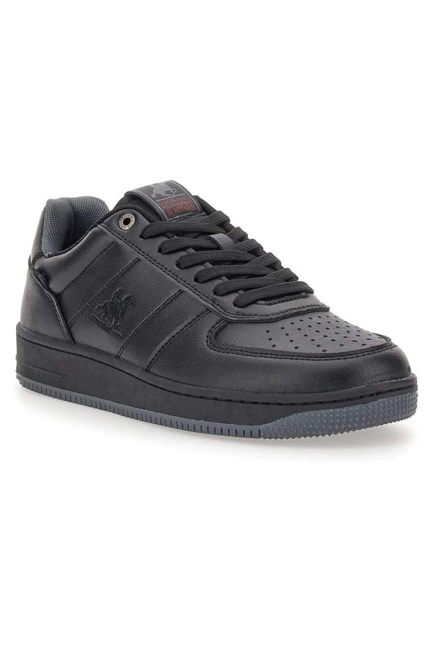 Sneakers Nere U.S Grand Polo Kevin Mid Ltx2
