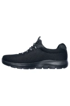 Sneakers Nere Vegan Con Tomaia in Mesh SKECHERS SUMMITS