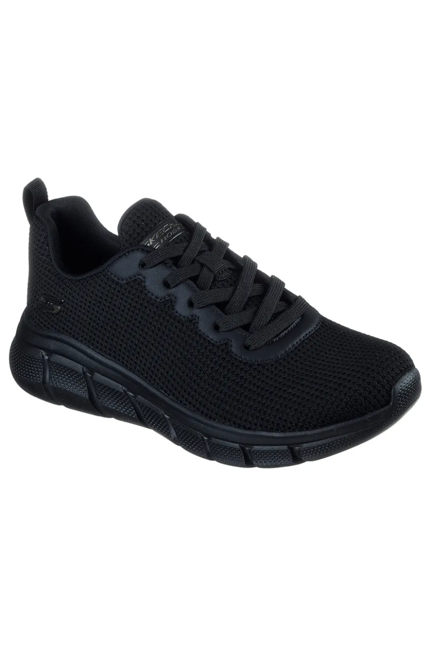 Sneakers nere vegan in mesh con Memory Foam Skechers BOBS B Flex Visionary Essence