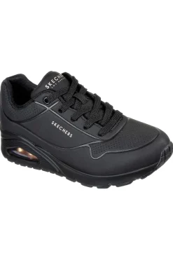Sneakers Nero Con Air-Cooled Memory Foam Skech-Air Skechers Uno Stand on Air