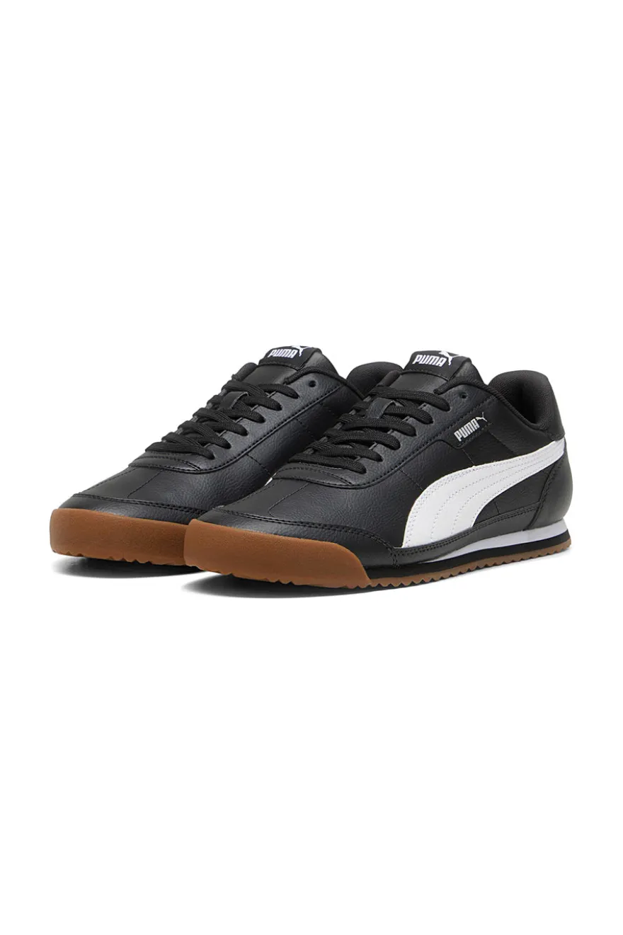 Sneakers nero con bande bianche Puma Turino II