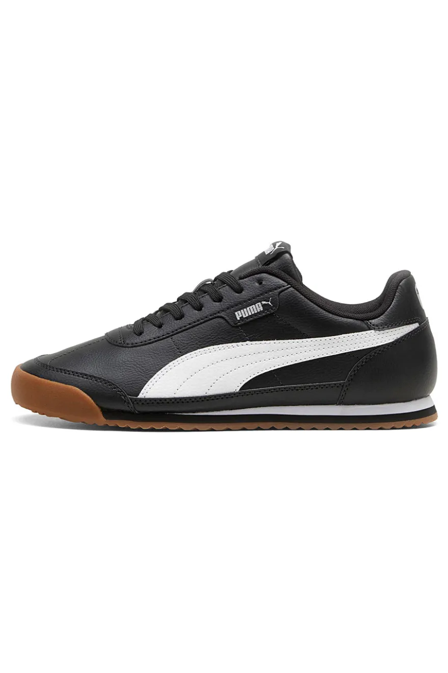 Sneakers nero con bande bianche Puma Turino II