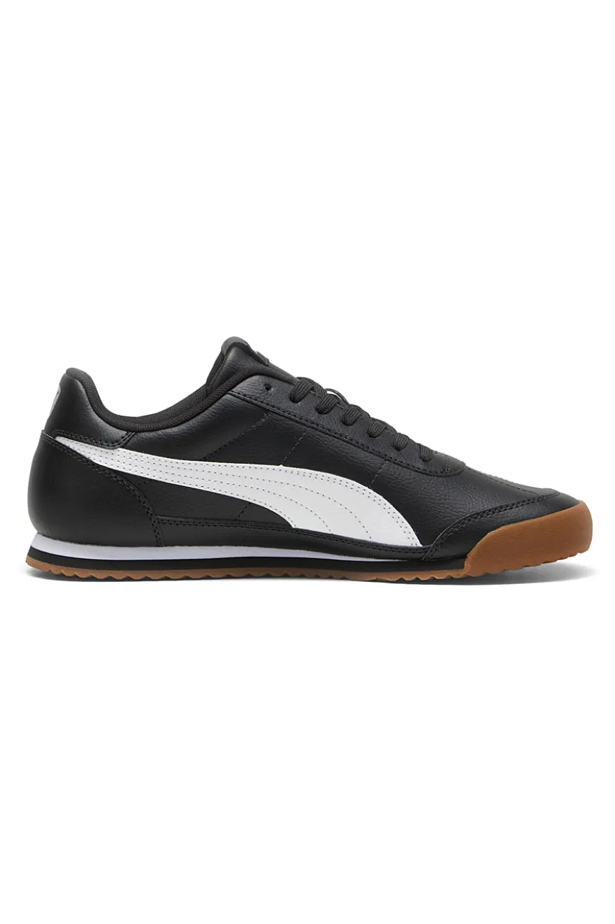 Sneakers nero con bande bianche Puma Turino II