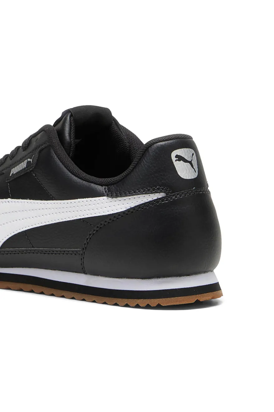 Sneakers nero con bande bianche Puma Turino II