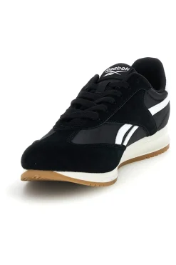 Sneakers nero con inserti in suede e Ortholite Reebok World 70