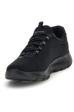 Sneakers nero con lacci e memory foam Skechers Summits Corlen