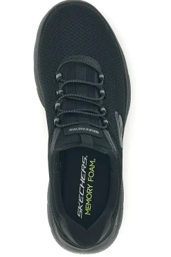 Sneakers nero con lacci e memory foam Skechers Summits Corlen