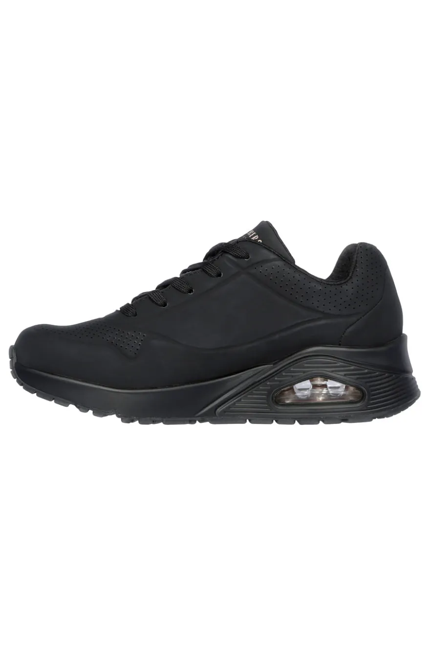 Sneakers nero con suola ammortizzata Skechers Uno Stand On Air
