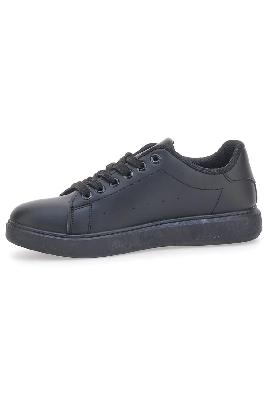 Sneakers Nero con Tomaia Liscia TALEMI LAILI270