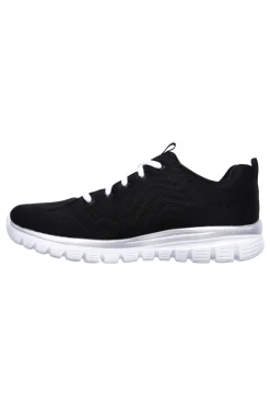 Sneakers Nero da Donna Skechers Graceful Get Connected