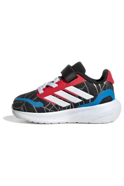 Sneakers Nero e rosso con strappo Adidas Runfalcon Spider-Man EL I