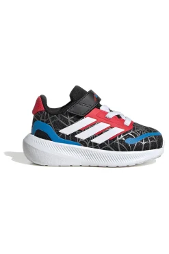 Sneakers Nero e rosso con strappo Adidas Runfalcon Spider-Man EL I