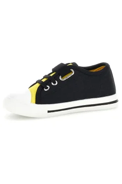 Sneakers nero giallo stampa Pokémon strappi Pokemon PO003973
