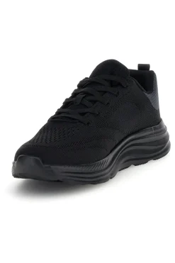 Sneakers nero in tessuto con suoletta Memory System Canguro CA298