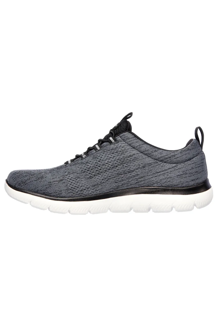 Sneakers nero Memory Foam slip-on Skechers Summits Louvin