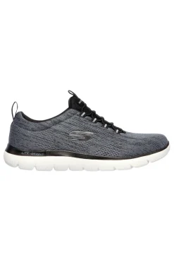 Sneakers nero Memory Foam slip-on Skechers Summits Louvin