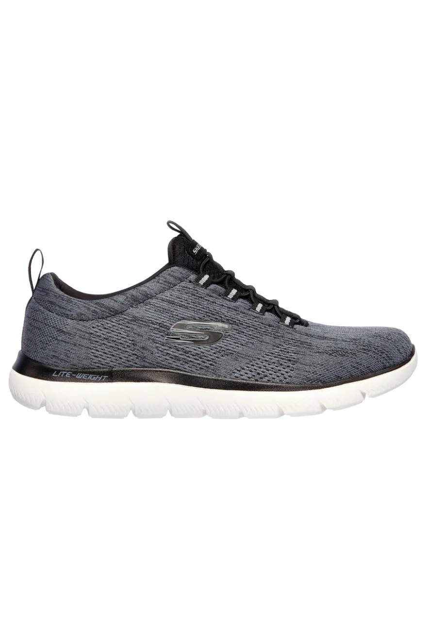 Sneakers nero Memory Foam slip-on Skechers Summits Louvin
