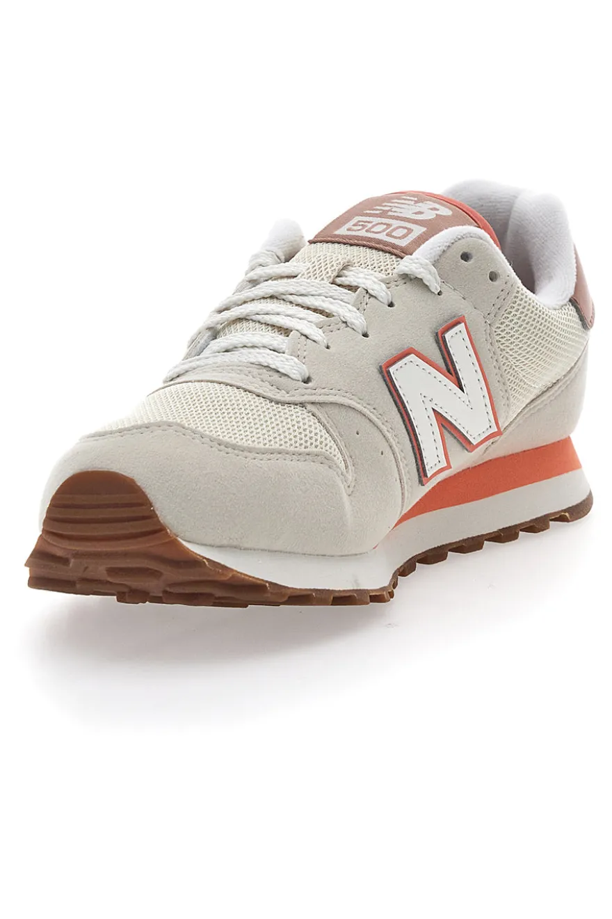 Sneakers New Balance GM500 Beige e Arancione