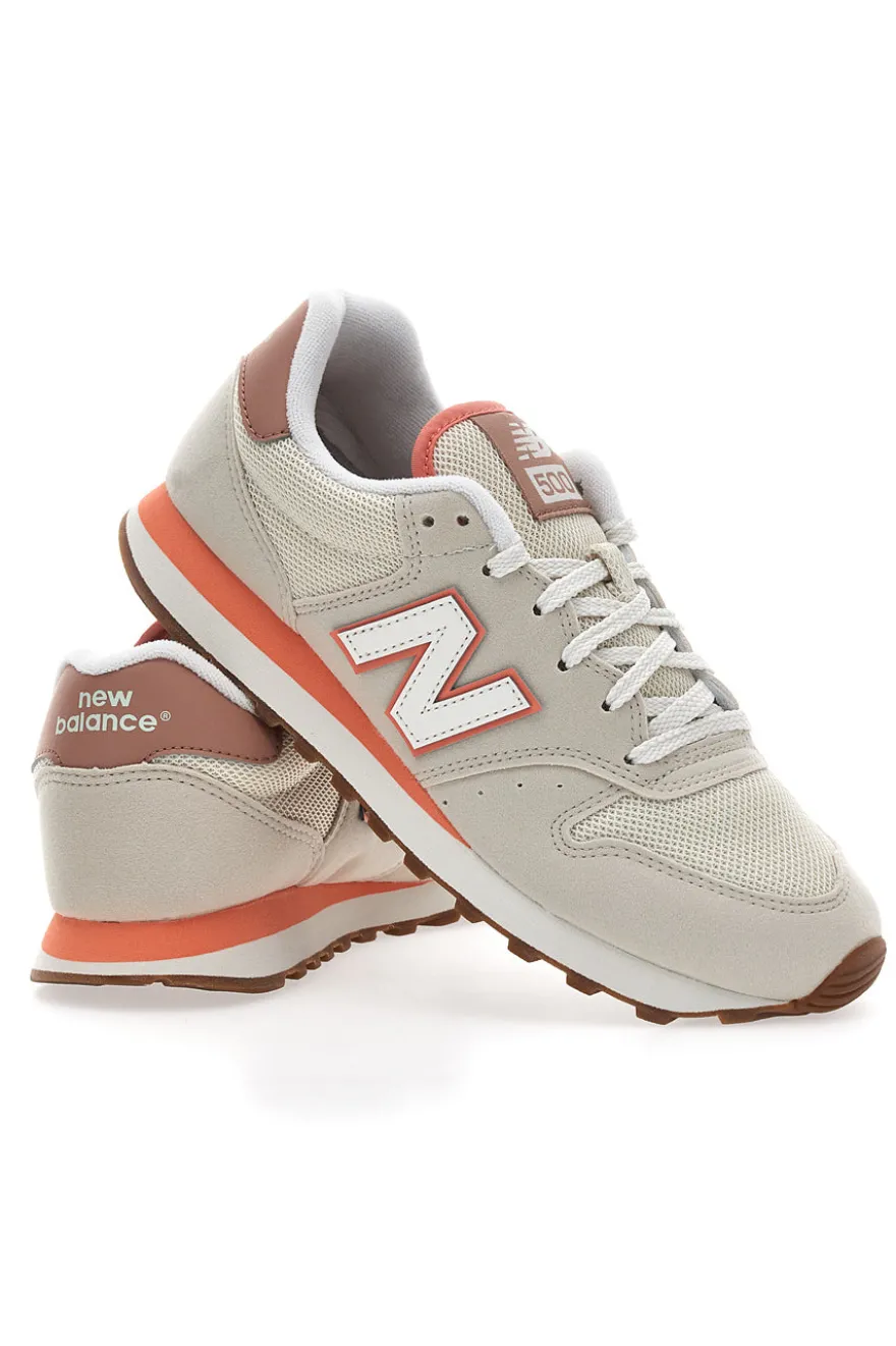 Sneakers New Balance GM500 Beige e Arancione