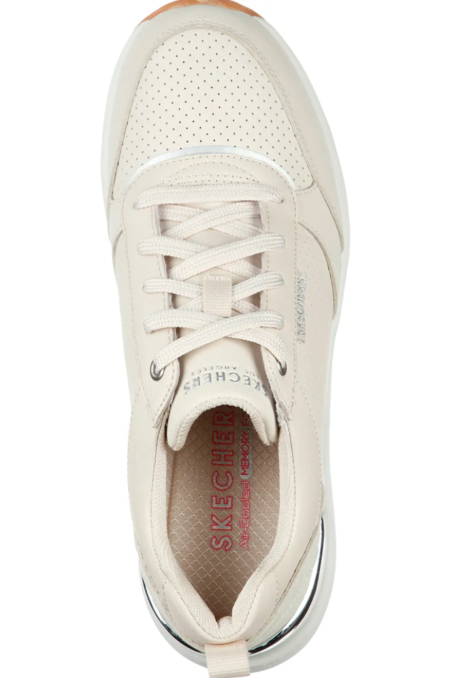 Sneakers off white con dettagli animalier Skechers Street Billion Subtle Spots