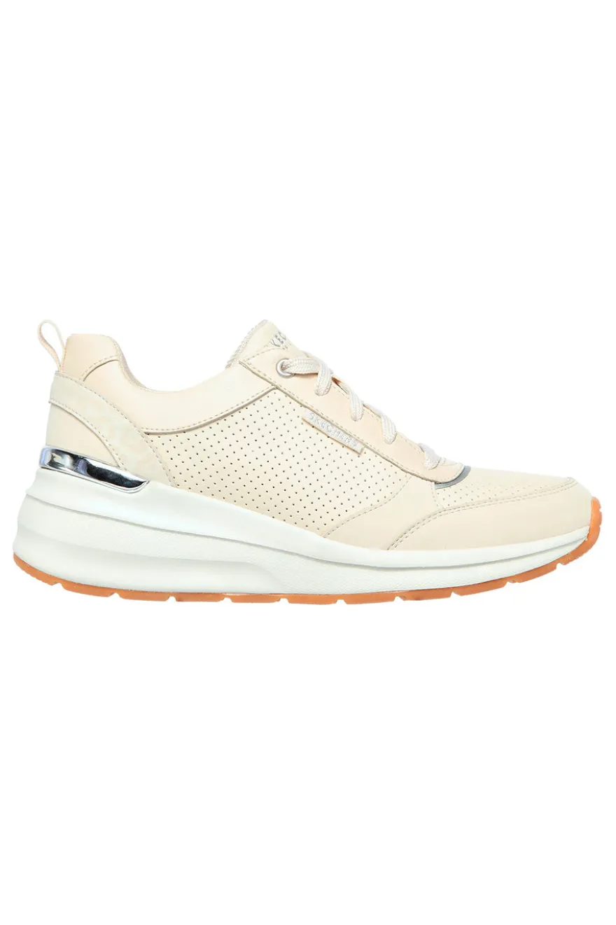 Sneakers off white con dettagli animalier Skechers Street Billion Subtle Spots