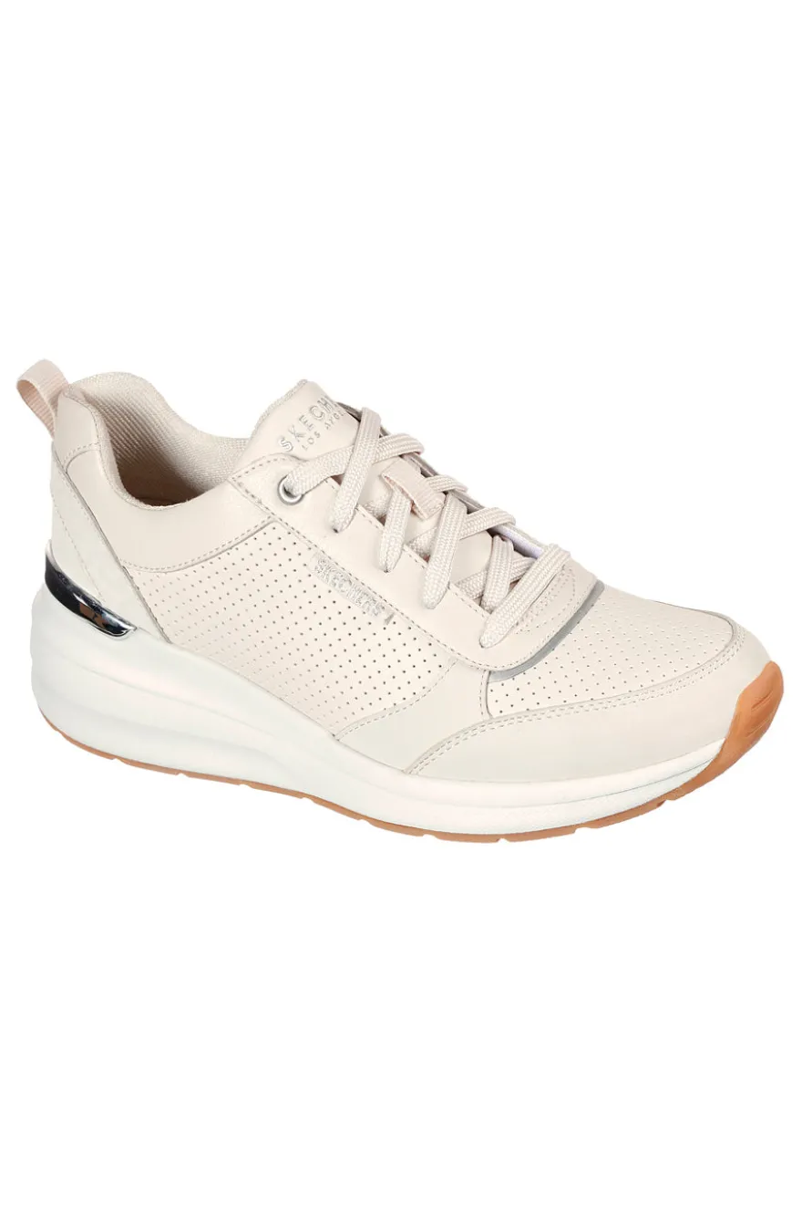 Sneakers off white con dettagli animalier Skechers Street Billion Subtle Spots