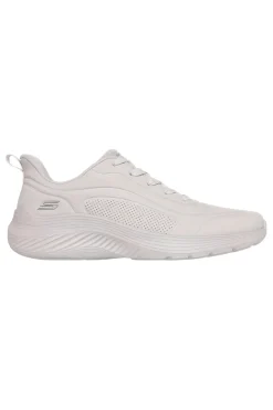 Sneakers off white suola wave Skechers BOBS Squad Waves Rush ten